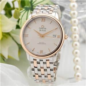新品)OMEGA オメガ デ・ヴィル プレステージ コーアクシャル