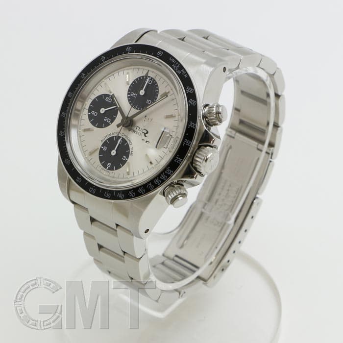 中古)TUDOR チューダー クロノタイム 79160 シルバー/ブラック 3連