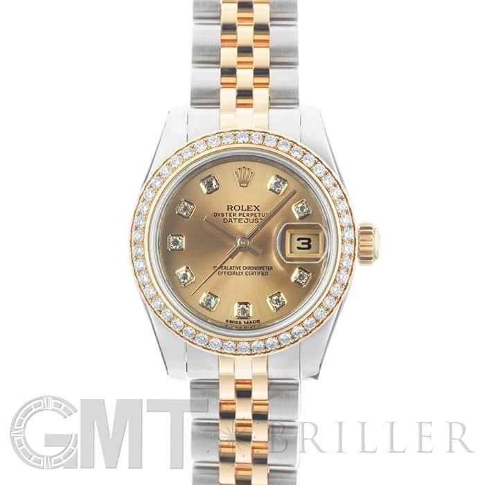 中古)ROLEX ロレックス デイトジャスト 179383G シャンパン ベゼル