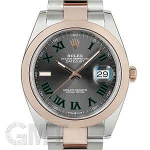 ROLEX ロレックス デイトジャスト 41 126301 グレー/グリーンローマ オイスターブレス メイン