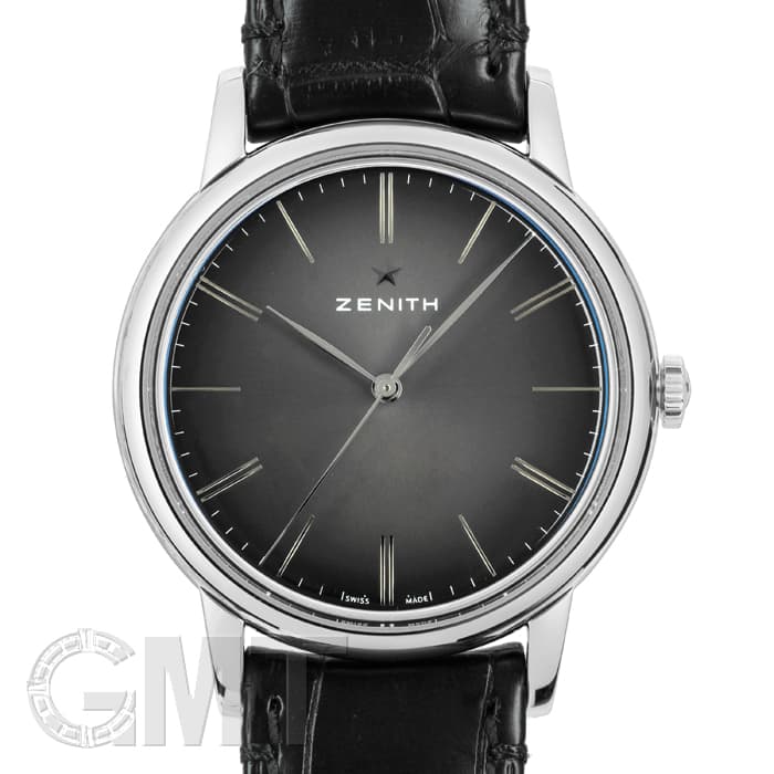 中古)ZENITH ゼニス エリート クラシック ブラック 03.2290.679/26