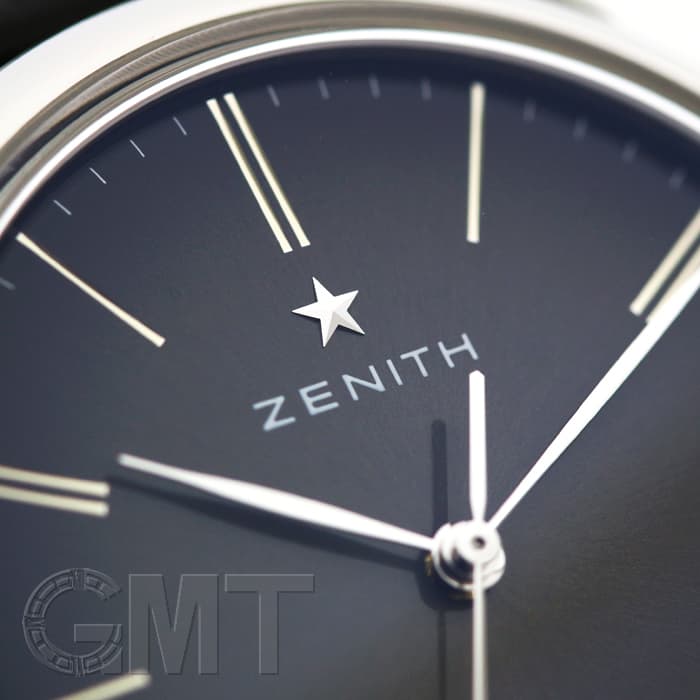 中古)ZENITH ゼニス エリート クラシック ブラック 03.2290.679/26