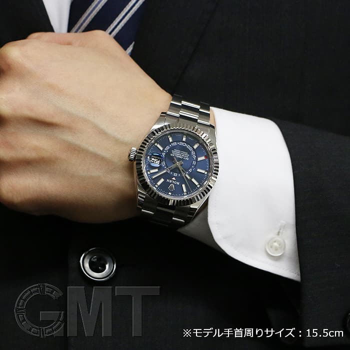 中古)ROLEX ロレックス スカイドゥエラー 326934 ブルー（商品ID