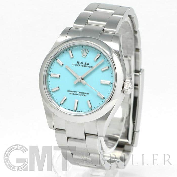 中古)ROLEX ロレックス オイスターパーペチュアル 277200 ターコイズ