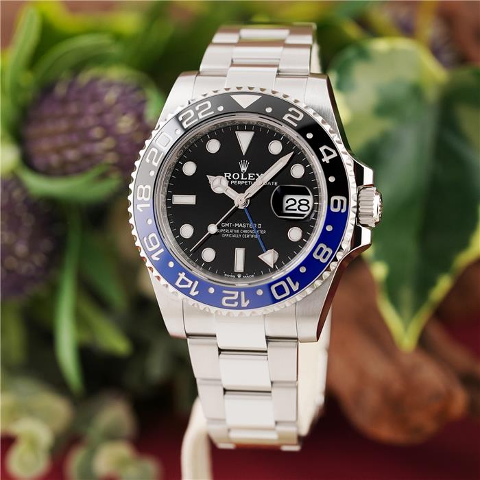 中古)ROLEX ロレックス GMTマスター II 126710BLNR オイスター