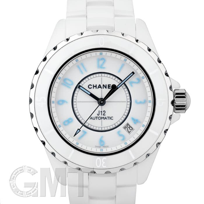 新品)CHANEL シャネル J12 H3827 ブルーライト 38mm（商品ID ...