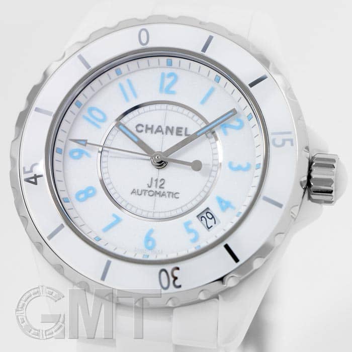 新品)CHANEL シャネル J12 H3827 ブルーライト 38mm（商品ID ...