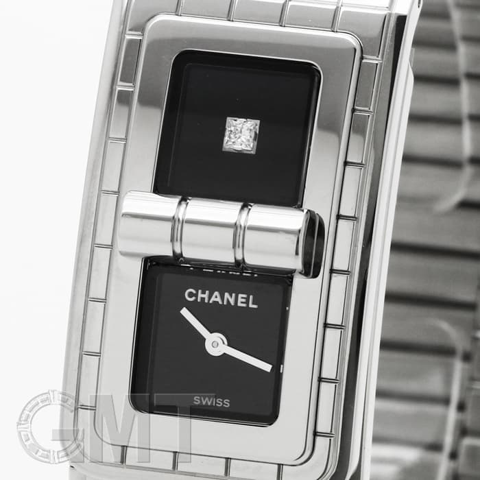 新品)CHANEL シャネル コード ココ ステンレススティール ブラック