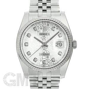 ROLEX ロレックス デイトジャスト 116234G 36mm シルバーコンピューター ジュビリーブレス メイン