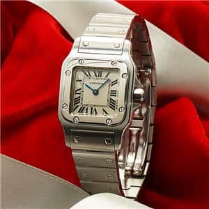 中古)CARTIER カルティエ サントス ガルベ SM W20056D6（商品ID