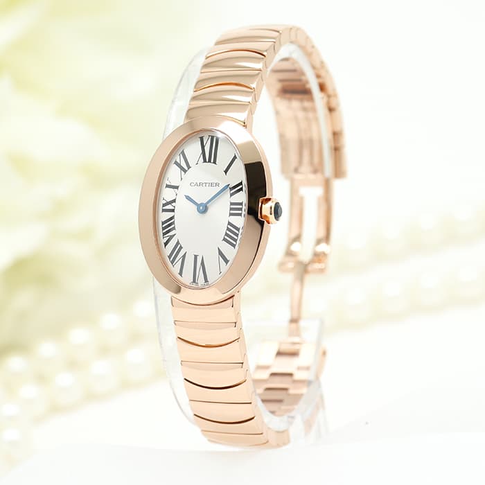カルティエ　ベニュワール　SM 2019年9月コンプリートサービス済 中古)CARTIER カルティエ ベニュワール SM W8000007（商品ID