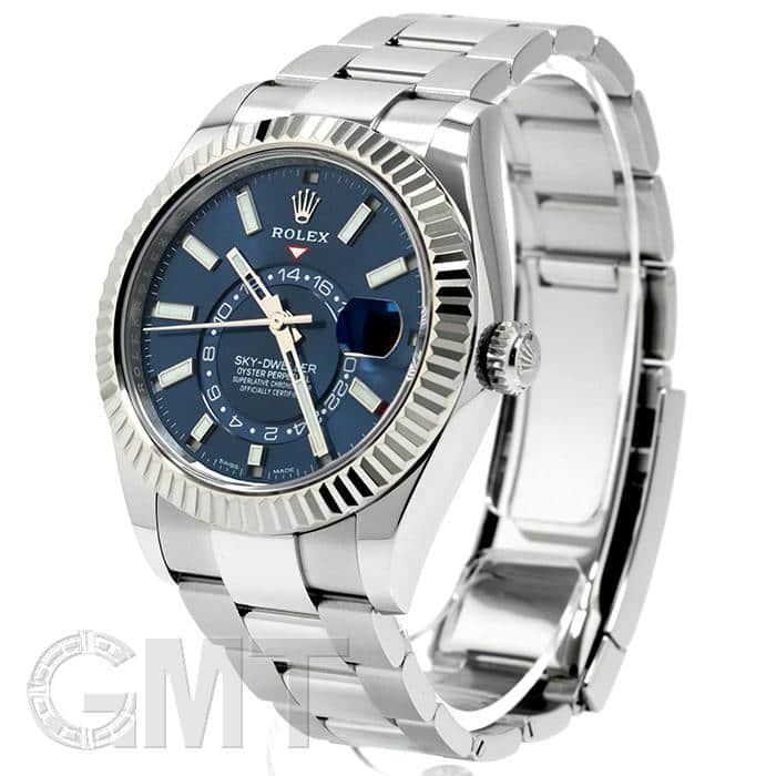 中古)ROLEX ロレックス スカイドゥエラー 326934 ブルー オイスター