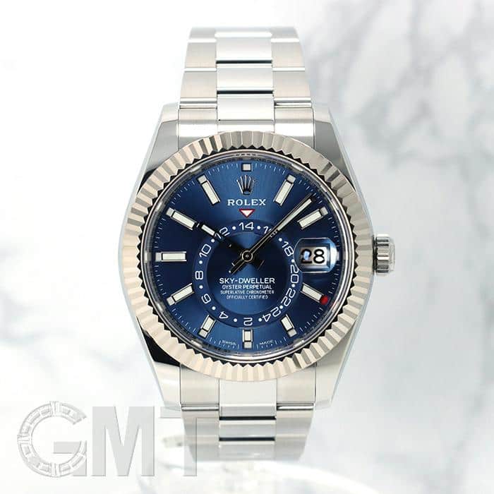 中古)ROLEX ロレックス スカイドゥエラー 326934 ブルー オイスター