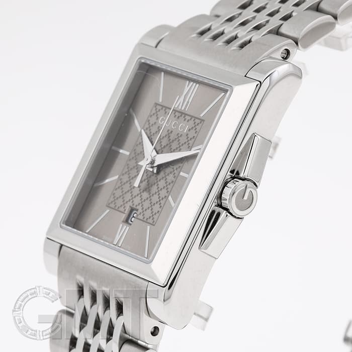 新品)GUCCI グッチ レクタングル YA138504（商品ID：2717002283598