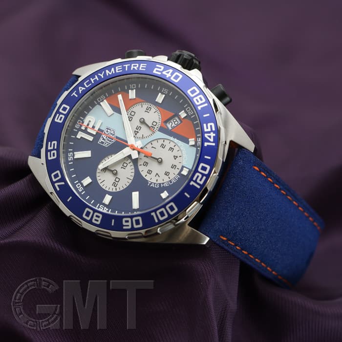 新品)TAG HEUER タグ・ホイヤー F1 クロノグラフ ガルフ スペシャル