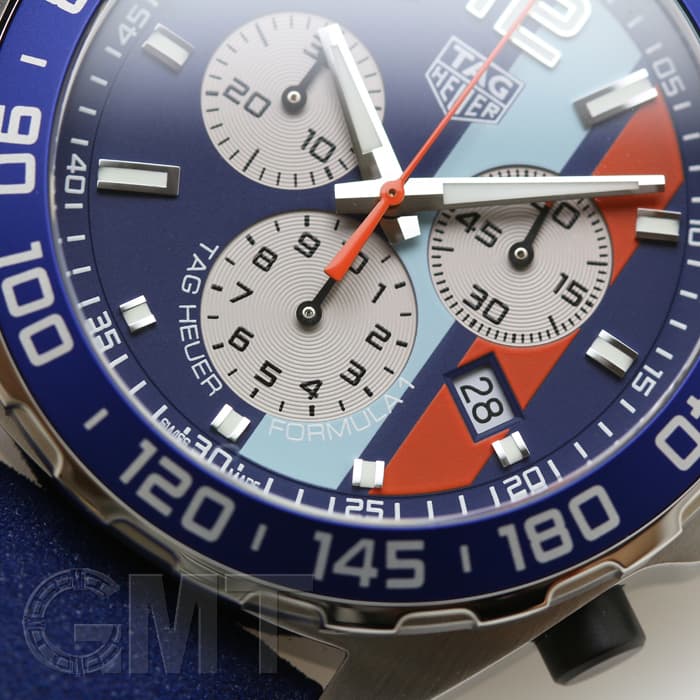 新品)TAG HEUER タグ・ホイヤー F1 クロノグラフ ガルフ スペシャル