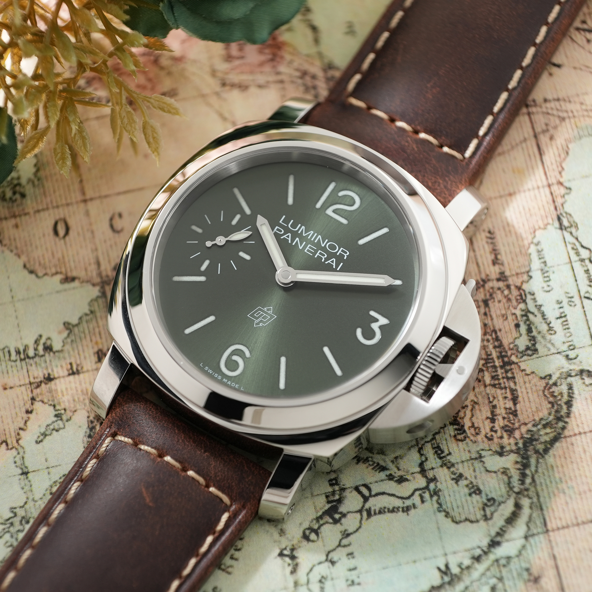 新品)OFFICINE PANERAI オフィチーネ パネライ ルミノール ロゴ 44mm