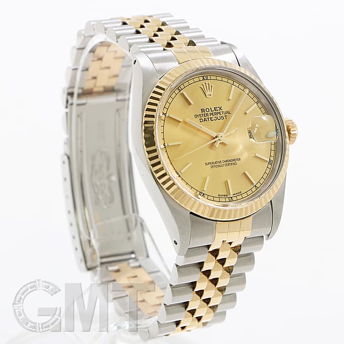 中古)ROLEX ロレックス デイトジャスト 16013 シャンパン（商品ID
