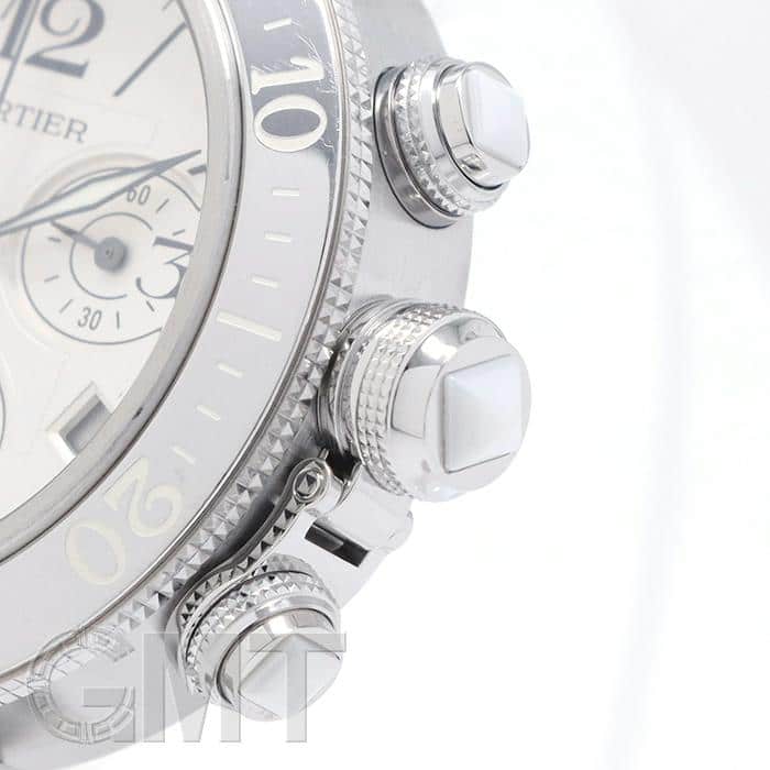 中古)CARTIER カルティエ パシャ シータイマークロノグラフ 37mm