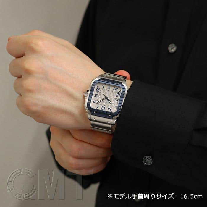 中古)CARTIER カルティエ サントス ドゥ カルティエ ラージモデル