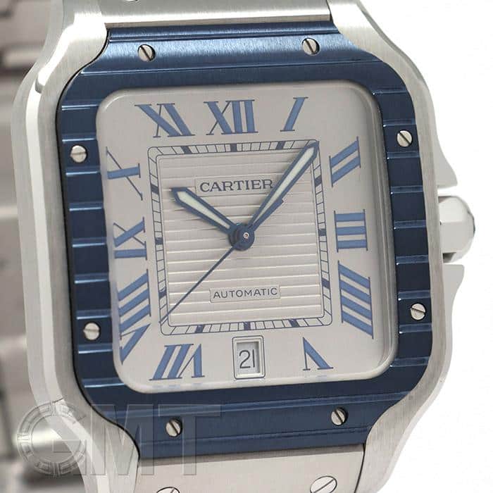 Cartier カルティエ/サントスドゥカルティエ/レザーベルト/95−105cm/Aランク/78【中古】 Cartier（カルティエ） サントス ドゥ ベルト ブラック レザー