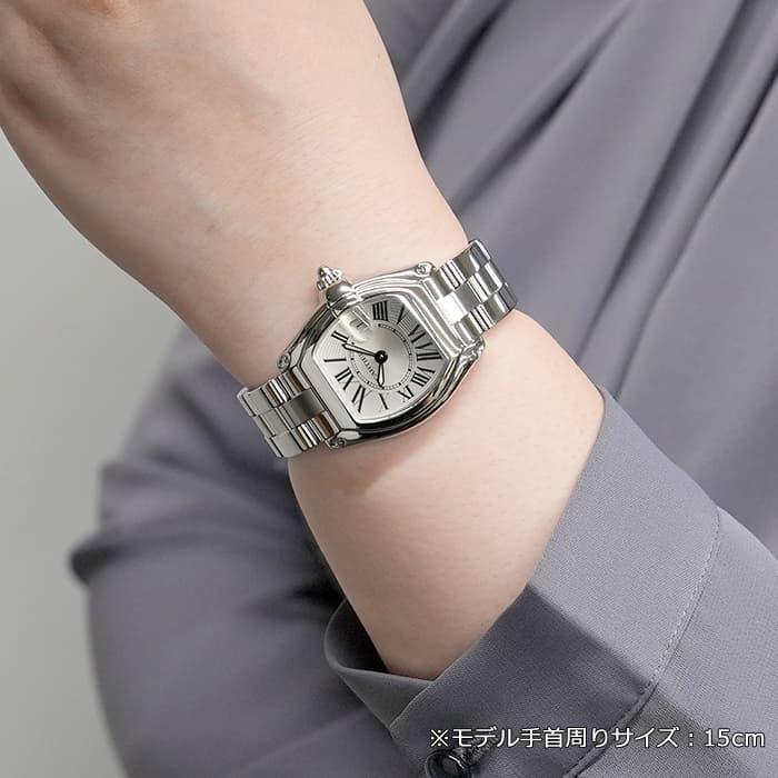 Cartier ロードスター SM（クォーツ）のベルトコマ ③ Cartier ロードスター SM（クォーツ）のベルトコマ ③ 落ち込ん