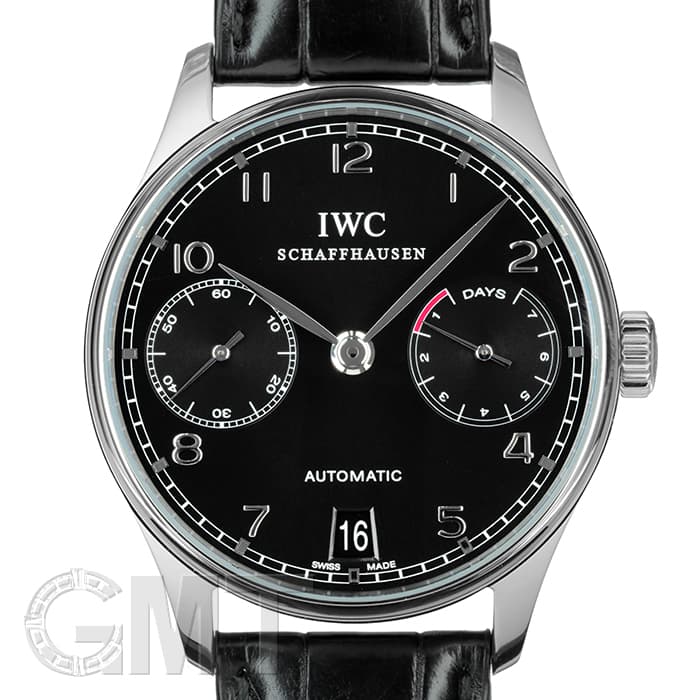 IWC ”ポルトギーゼ 7DAYS” Ref- IW500109 自社開発機械式自動巻