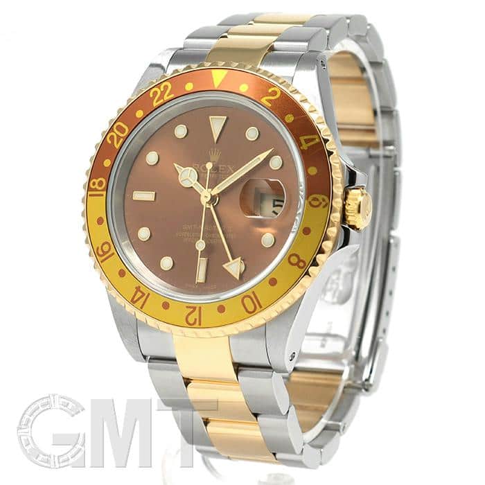 中古)ROLEX ロレックス GMTマスター II 16713 ブラウン P番（商品ID