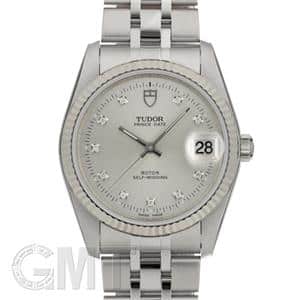 TUDOR チューダー プリンス デイト 74034 シルバー 10Pダイヤ メイン