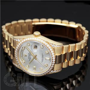 中古)ROLEX ロレックス デイデイト Ref.118388A ホワイトシェル文字盤