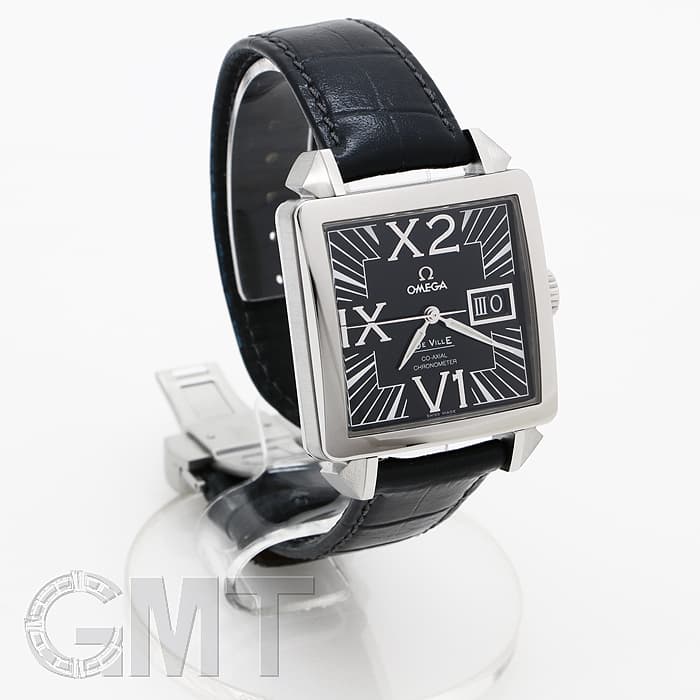 中古)OMEGA オメガ デ・ヴィル X2 コーアクシャル ブラック 7813.50.31