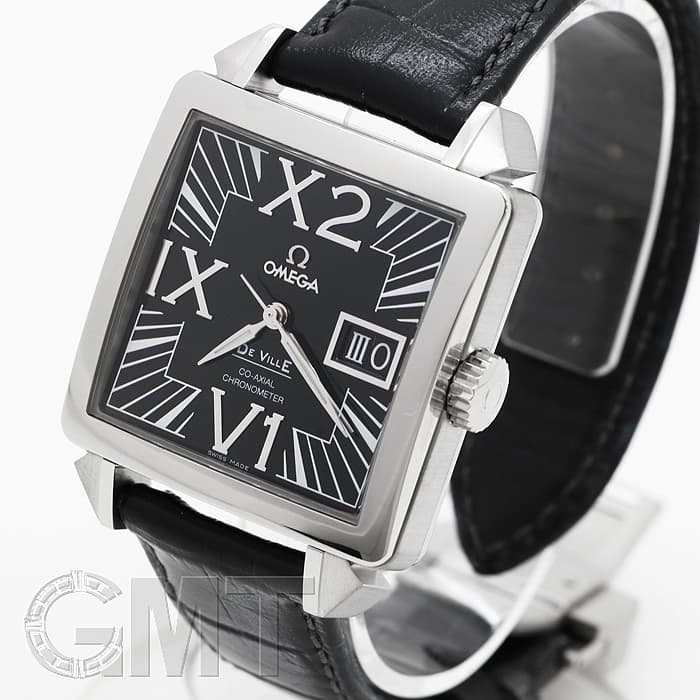 中古)OMEGA オメガ デ・ヴィル X2 コーアクシャル ブラック