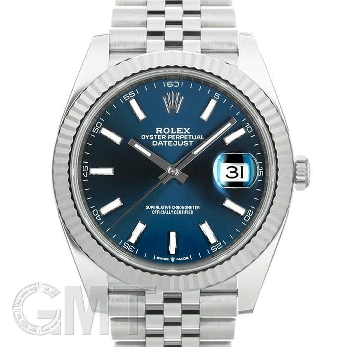 中古)ROLEX ロレックス デイトジャスト 41 126334 ブルー ジュビリー