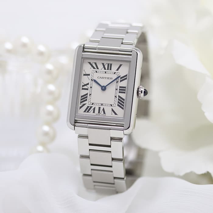 中古)CARTIER カルティエ タンク ソロ SM W5200013（商品ID