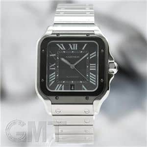 サントス ドゥ カルティエ MM 中古 中古)CARTIER カルティエ サントス ドゥ カルティエ LM WSSA0037（商品