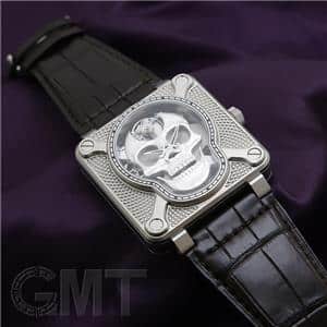 BELL & ROSS ベル&ロス BR ラフィング スカル BR01-SKULL-SK-ST【世界500本限定】※ メイン
