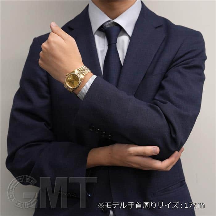 ロレックス デイトジャスト 16238 ブラックピラミッド メンズ