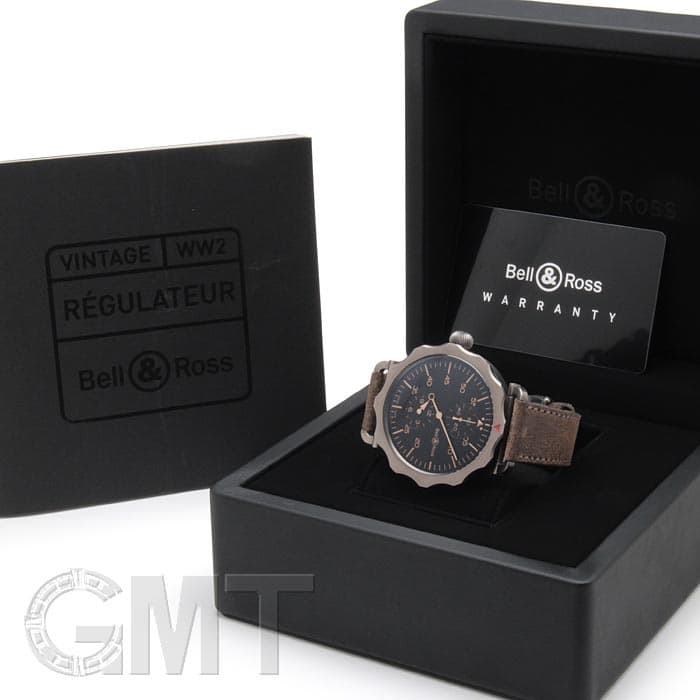 ぽ*太様 Bell&Ross Vintage WW2 Bomber Regula 中古)BELL & ROSS ベル&ロス ヴィンテージ WW2 ボンバーレギュレーター