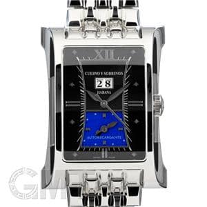 CUERVO Y SOBRINOS クエルボ・イ・ソブリノス エスプレンディドス デュアルタイム ブラック 2451-1BIN メイン