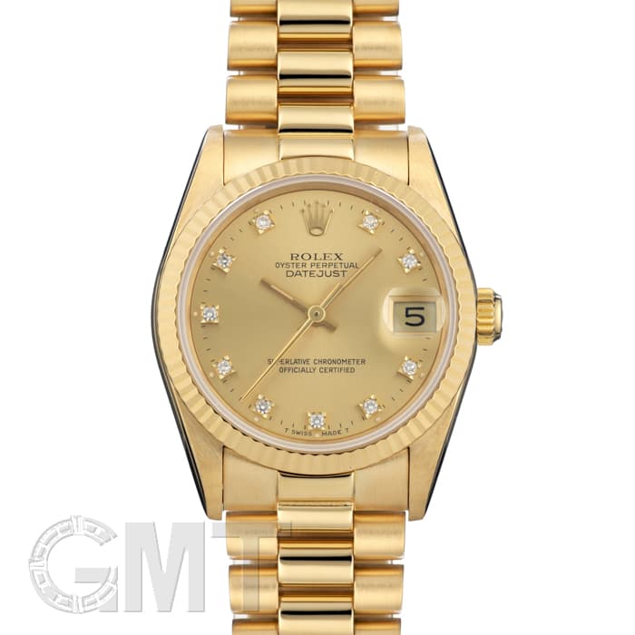 中古)ROLEX ロレックス デイトジャスト 68278G シャンパン（商品ID