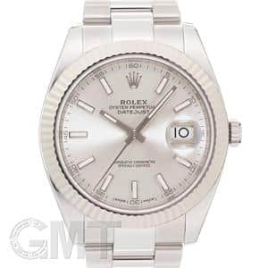 ROLEX ロレックス デイトジャスト 41 126334 シルバー オイスターブレスレット メイン