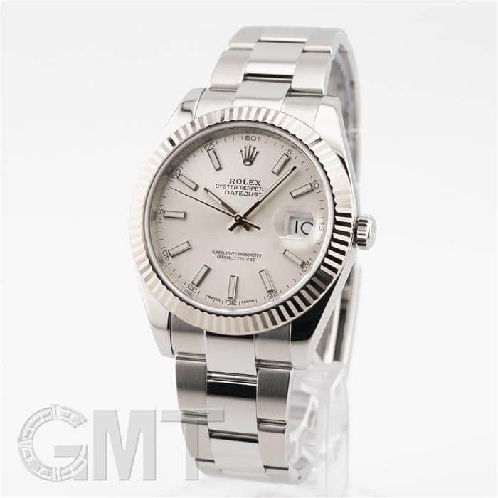中古)ROLEX ロレックス デイトジャスト 41 126334 シルバー
