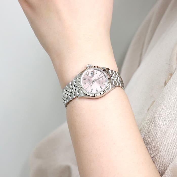 新品)ROLEX ロレックス デイトジャスト 28 279174 ピンク ジュビリー