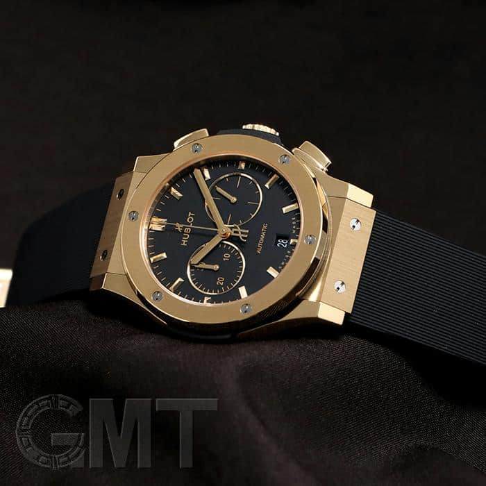 新品)HUBLOT ウブロ クラシック フュージョン クロノグラフ イエロー