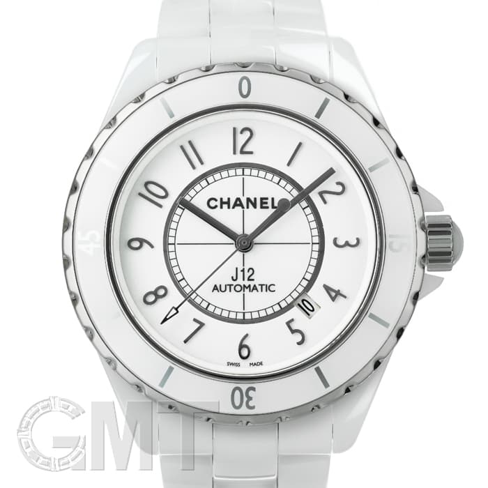 中古)CHANEL シャネル J12 ホワイトセラミック 42mm H2981（商品ID