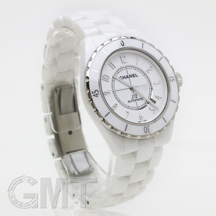 中古)CHANEL シャネル J12 ホワイトセラミック 42mm H2981（商品ID