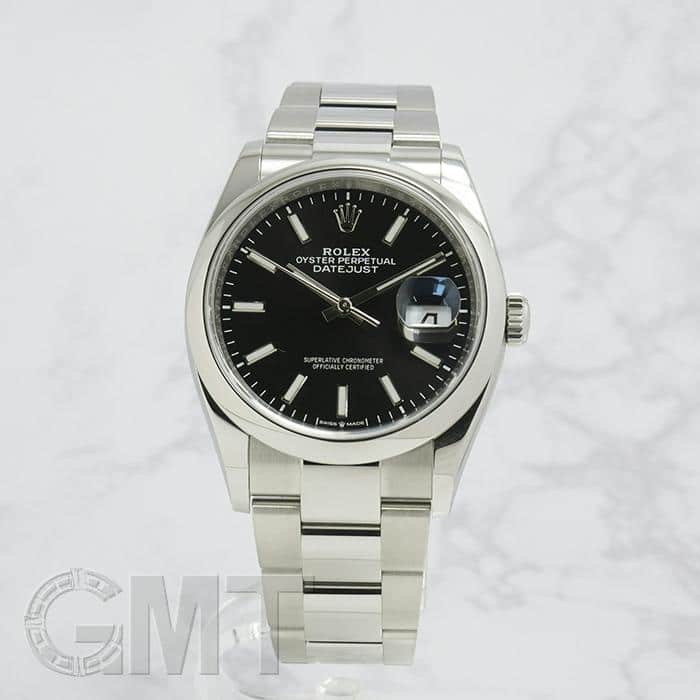 中古)ROLEX ロレックス デイトジャスト 126200 ブラック オイスター