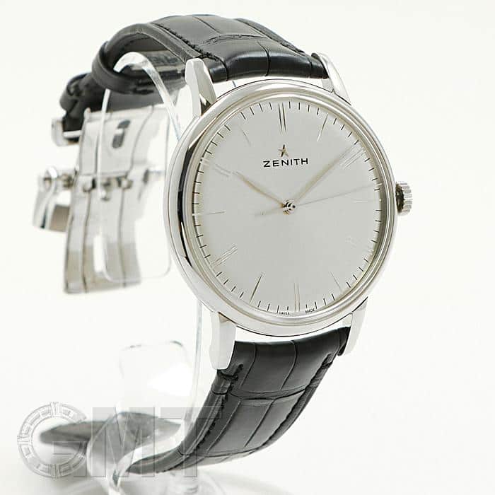 新品)ZENITH ゼニス エリート 6150 03.2270.6150/01.C493 シルバー SS