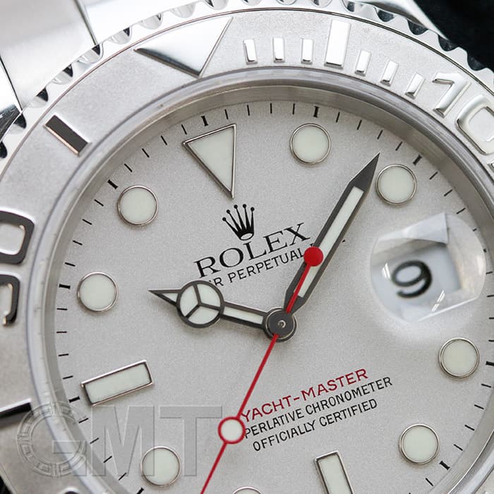 中古)ROLEX ロレックス ヨットマスター ロレジウム 16622 シルバー Z番