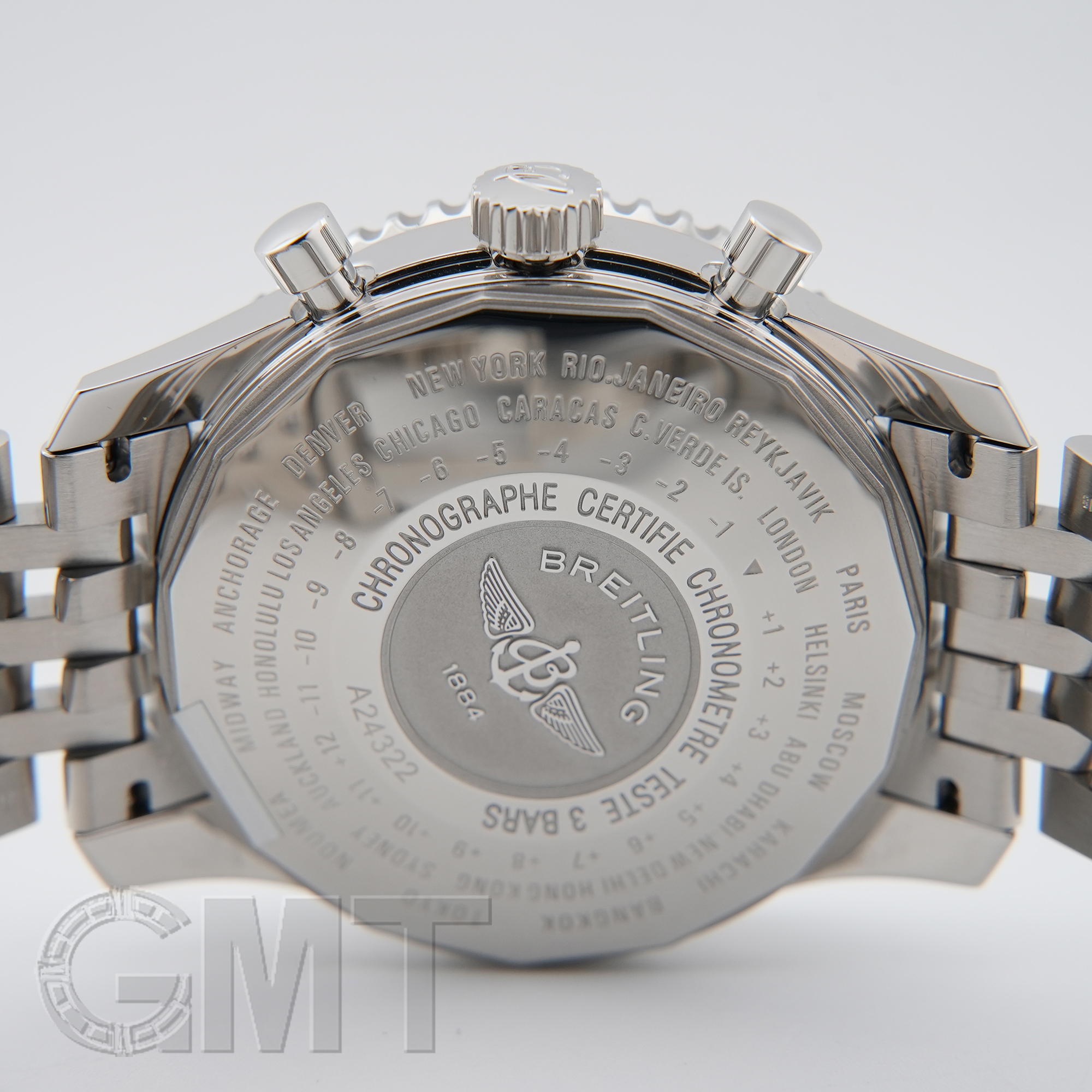 中古)BREITLING ブライトリング ナビタイマー ワールド A2432212/B726